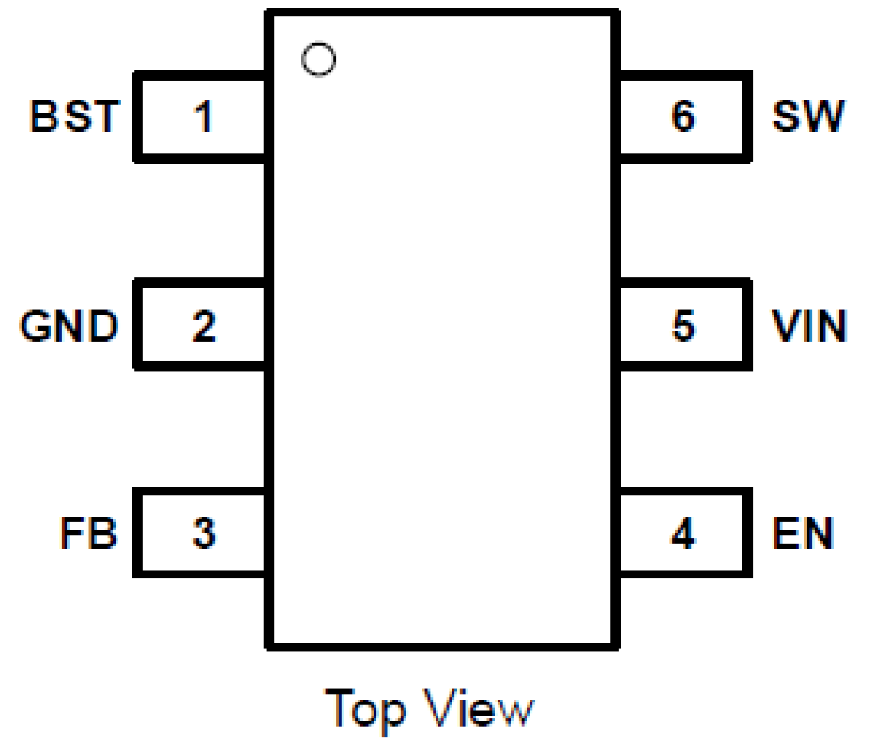 RAA211605 - 引脚排列图