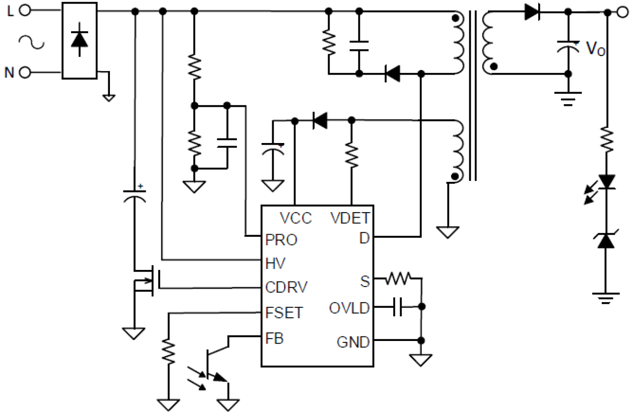 RAA223181 - Typical Flyback Circuit