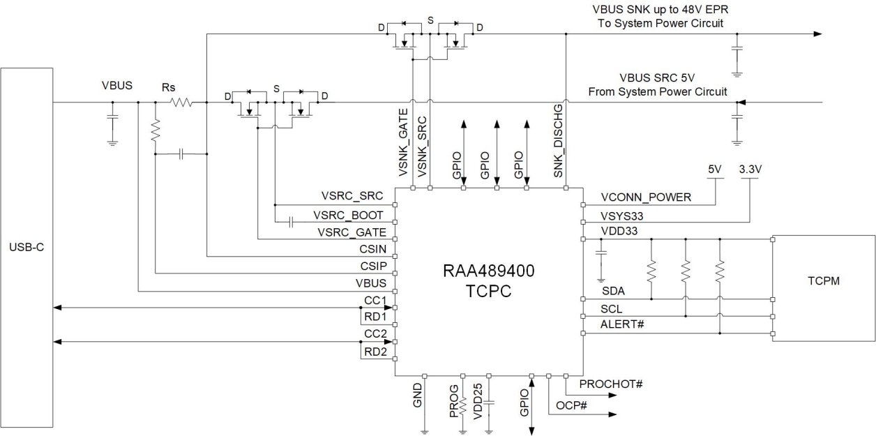 RAA489400 典型应用示意图