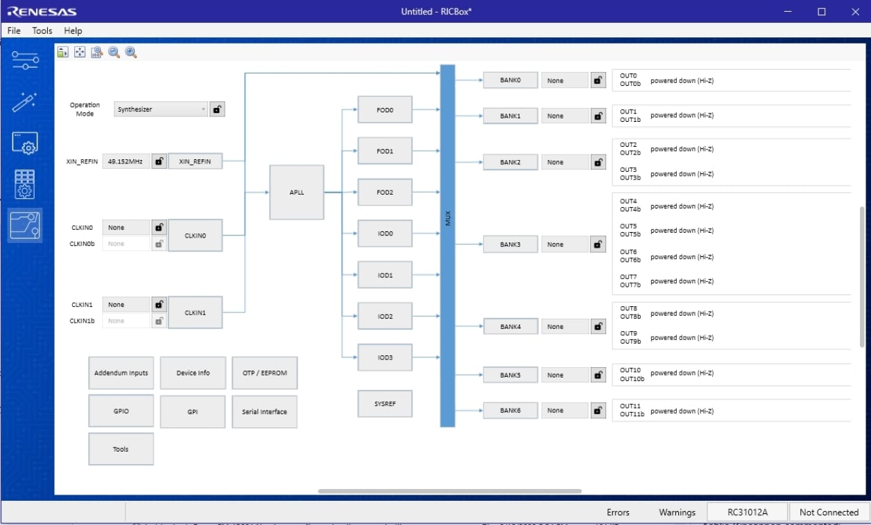 RICBox Diagram View