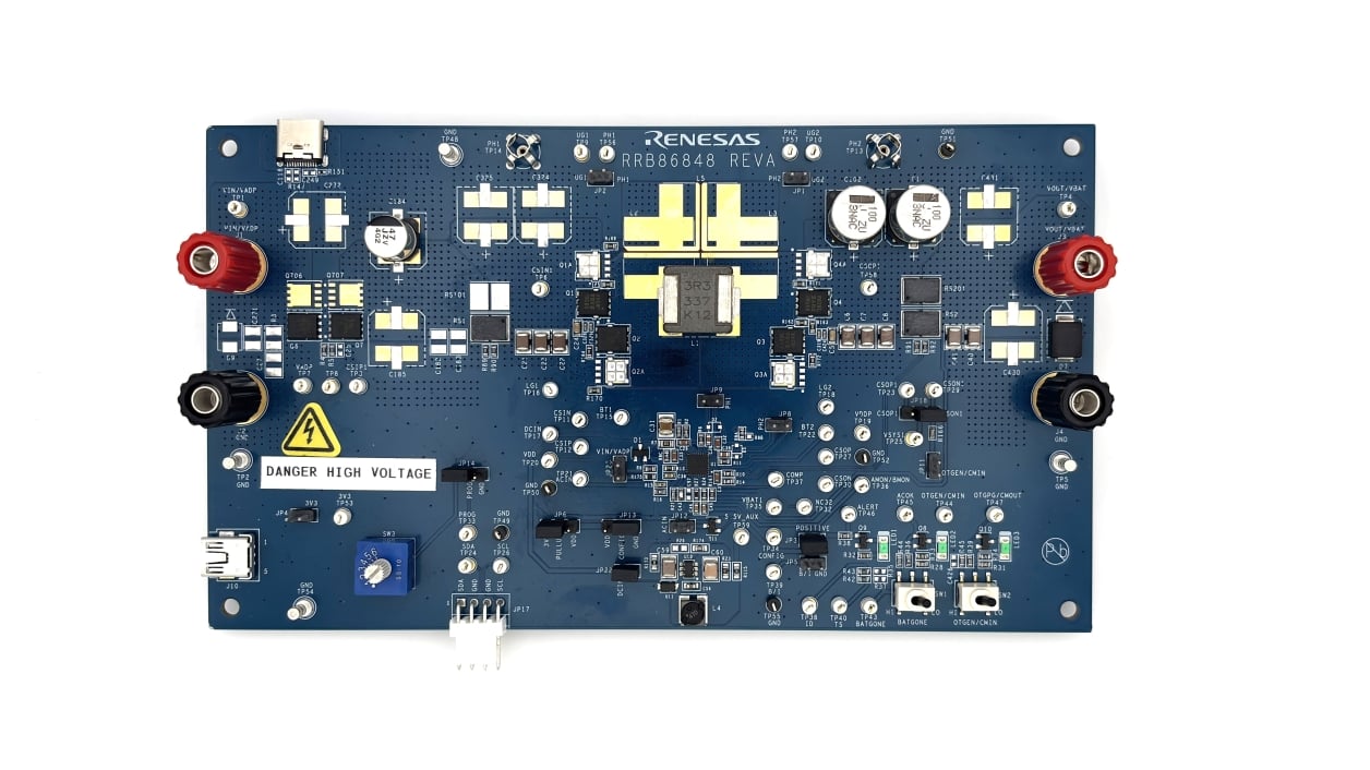 RTKRB86848DE0000BU Evaluation Board - Top