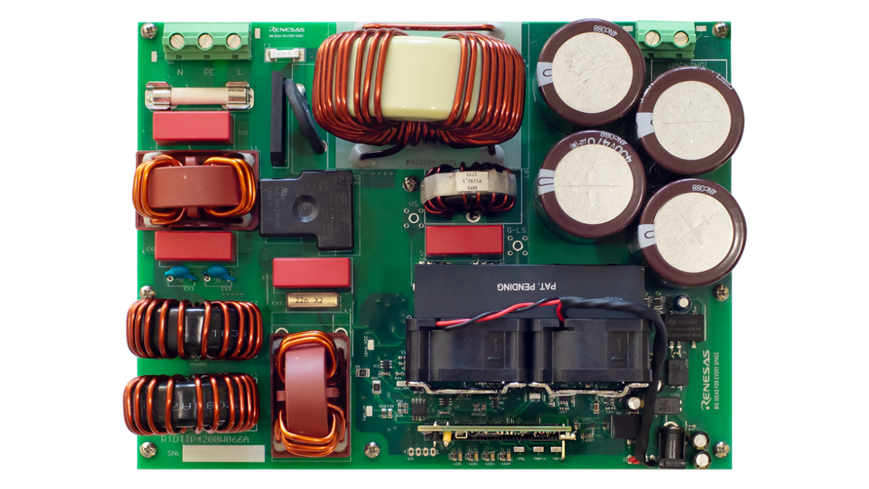 RTDTTP4200W066A-KIT Evaluation Board - Top