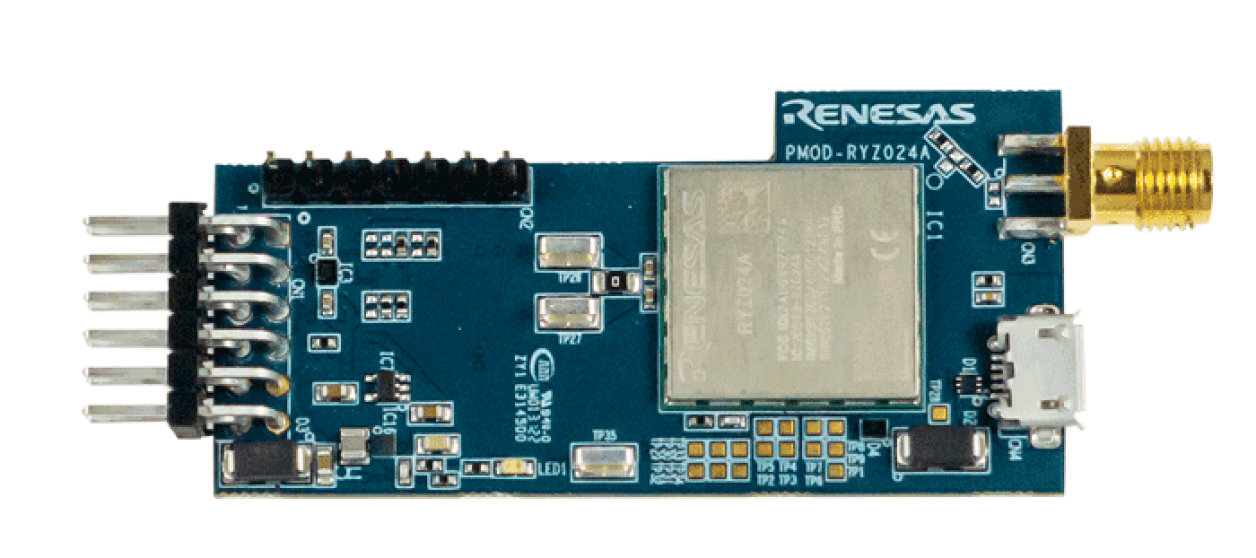 PMOD Expansion Board for RYZ024A (Front)