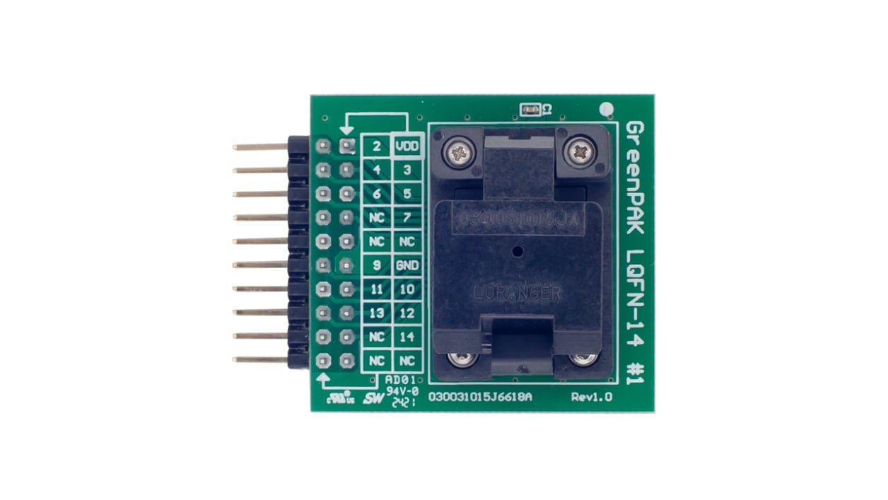 SLG46857AP-SKT 插座适配器 - 正面