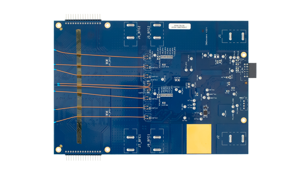 US134-118VBTPKEV1Z 电路板 - 底视图