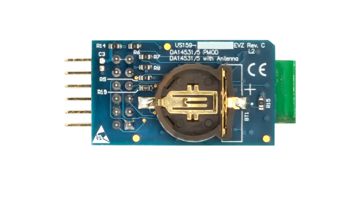 US159-DA14531EVZ/US159-DA14535EVZ 评估板 - 背面