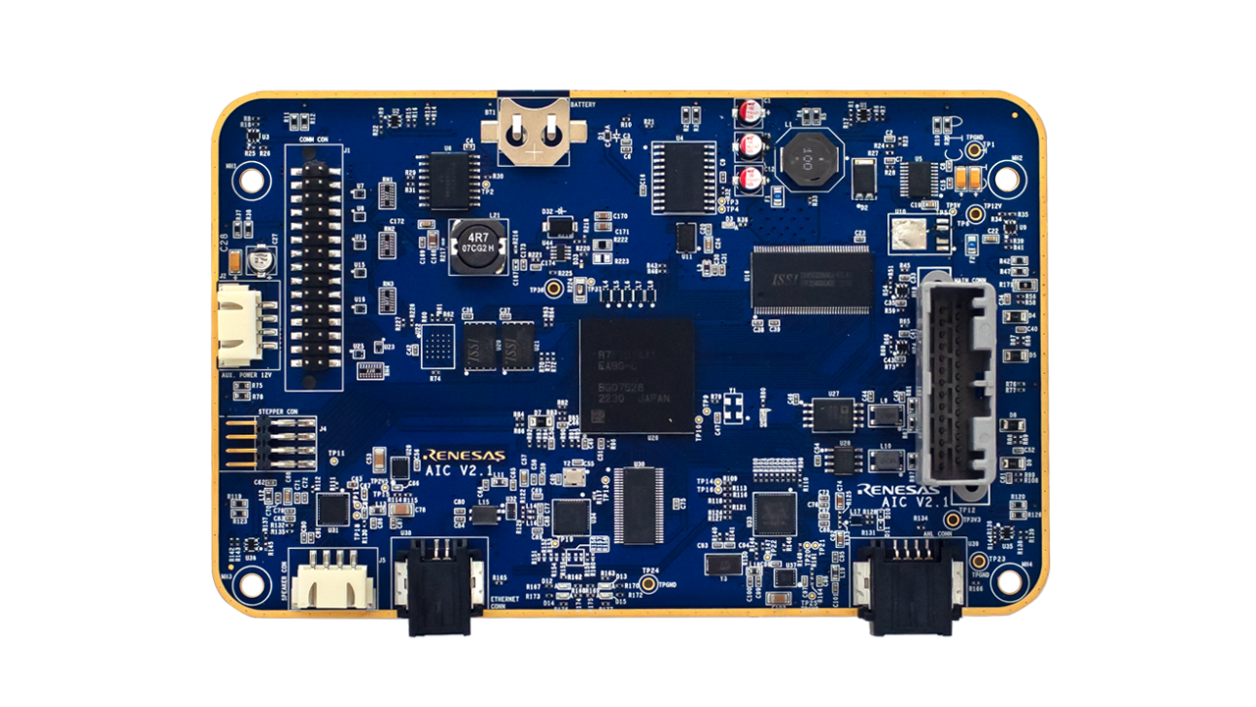 AIC-V2 参考设计电路板 - 顶视图