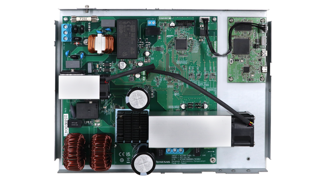 AIR-CON-ODU-REF Reference Design Inverter Board - Top with Isolated MC-COM Communication Board