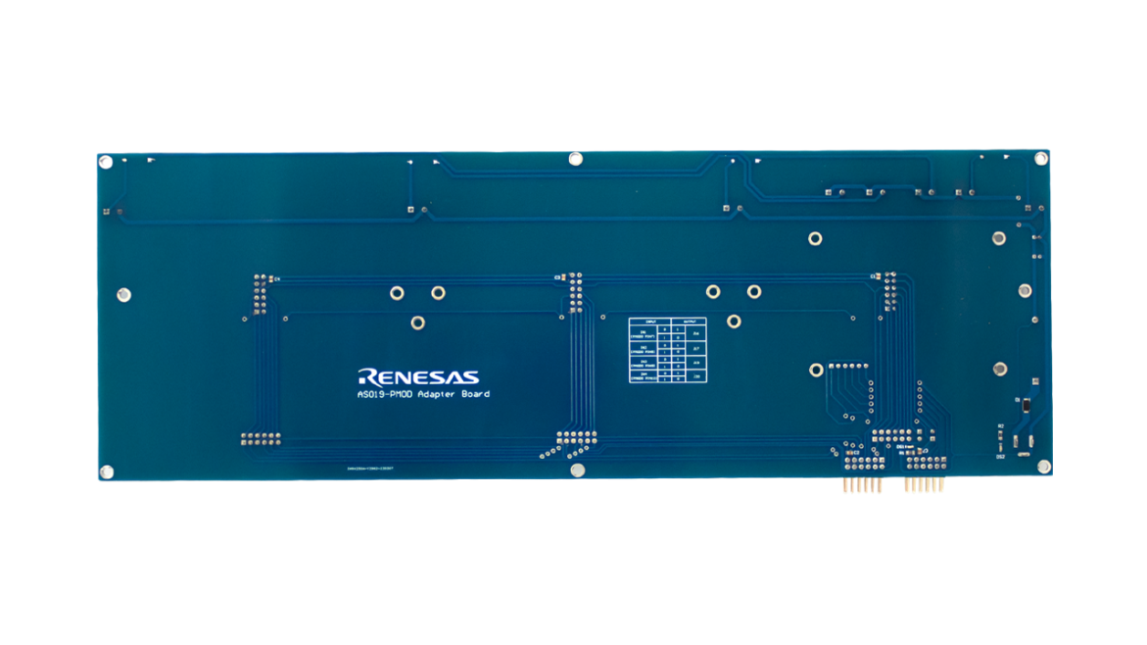 AS019PMODEXP-POCZ Pmod 扩展板 - 底视图