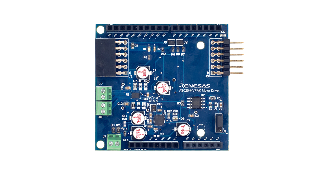 AS025HVPAKDCM-POCZ 电路板 - 顶视图
