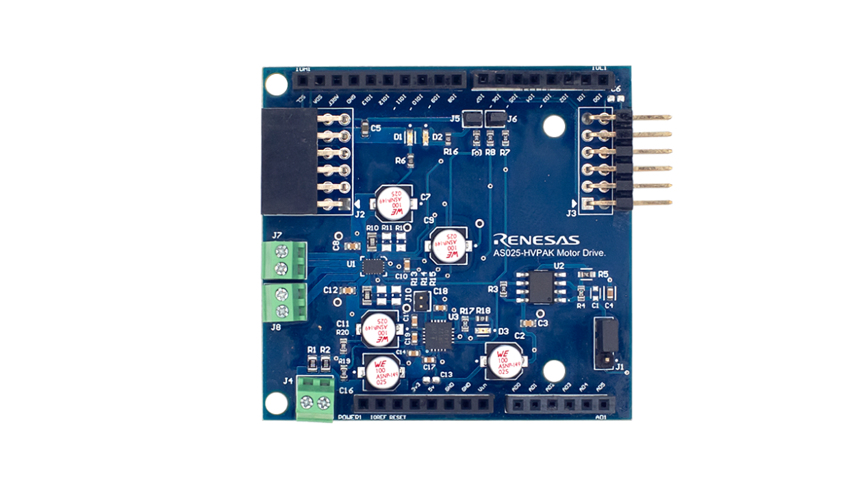 AS025HVPAKSTM-POCZ 电路板 - 顶视图