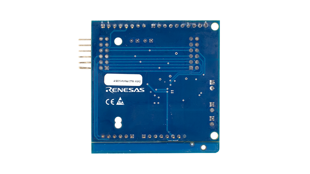 AS025HVPAKSTM-REFZ 电路板 - 底视图