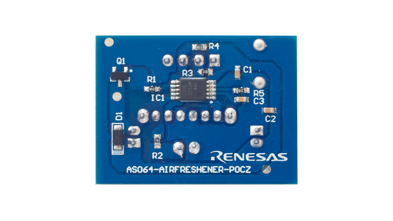 AS064-AIRFRSHNRREFZ Reference Design Board - Top