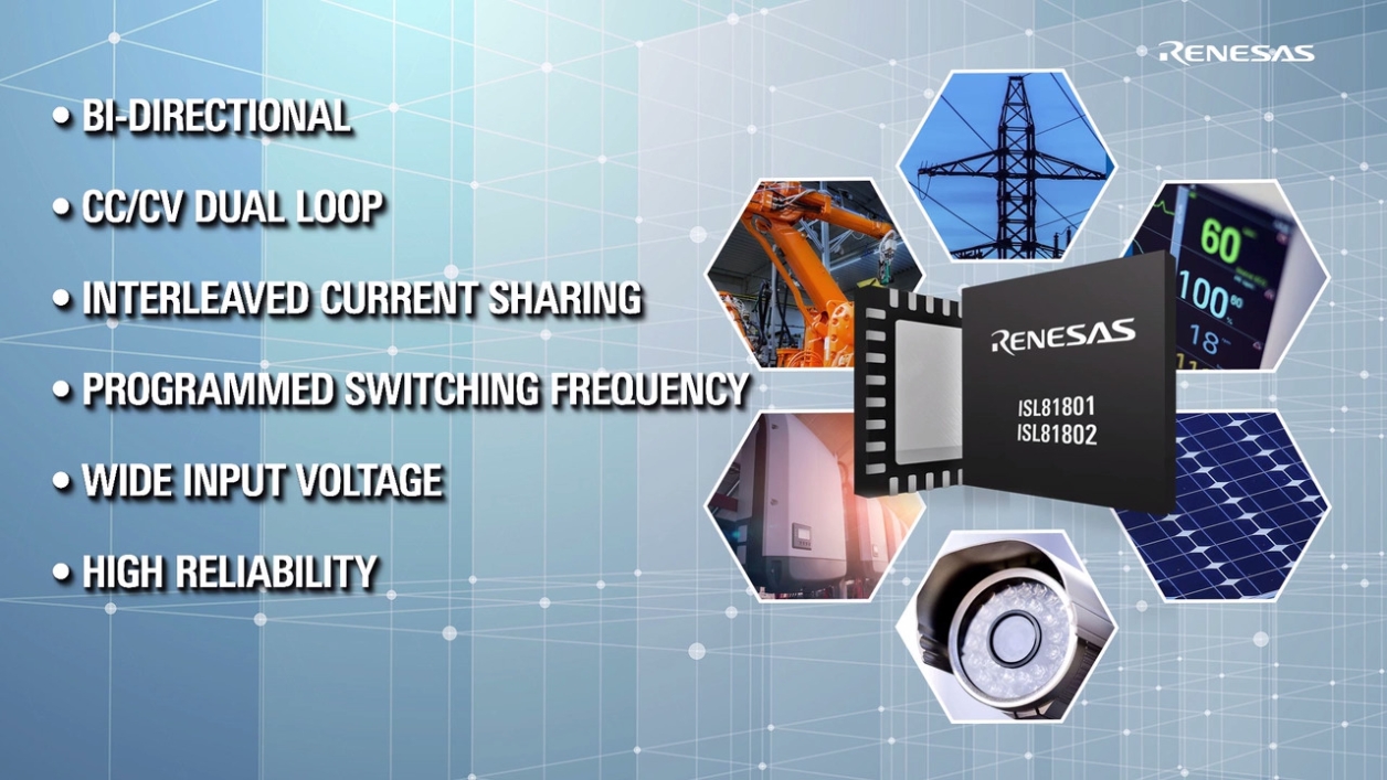 ISL81801 and ISL81802 Overview: High-Performance 80V Buck-Boost and Dual-Phase Controllers