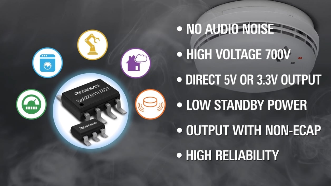 RAA2230xx Non-Isolated AC/DC 700V Buck Regulator Family