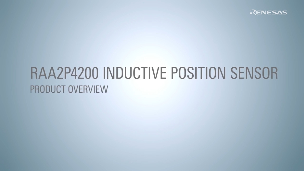 RAA2P4200 Inductive Position Sensor Product Overview
