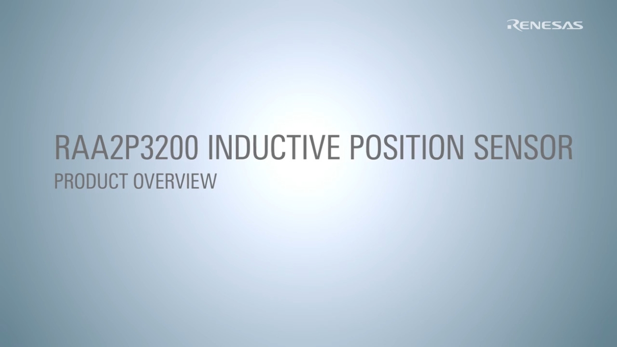 RAA2P3200 Inductive Position Sensor Product Overview