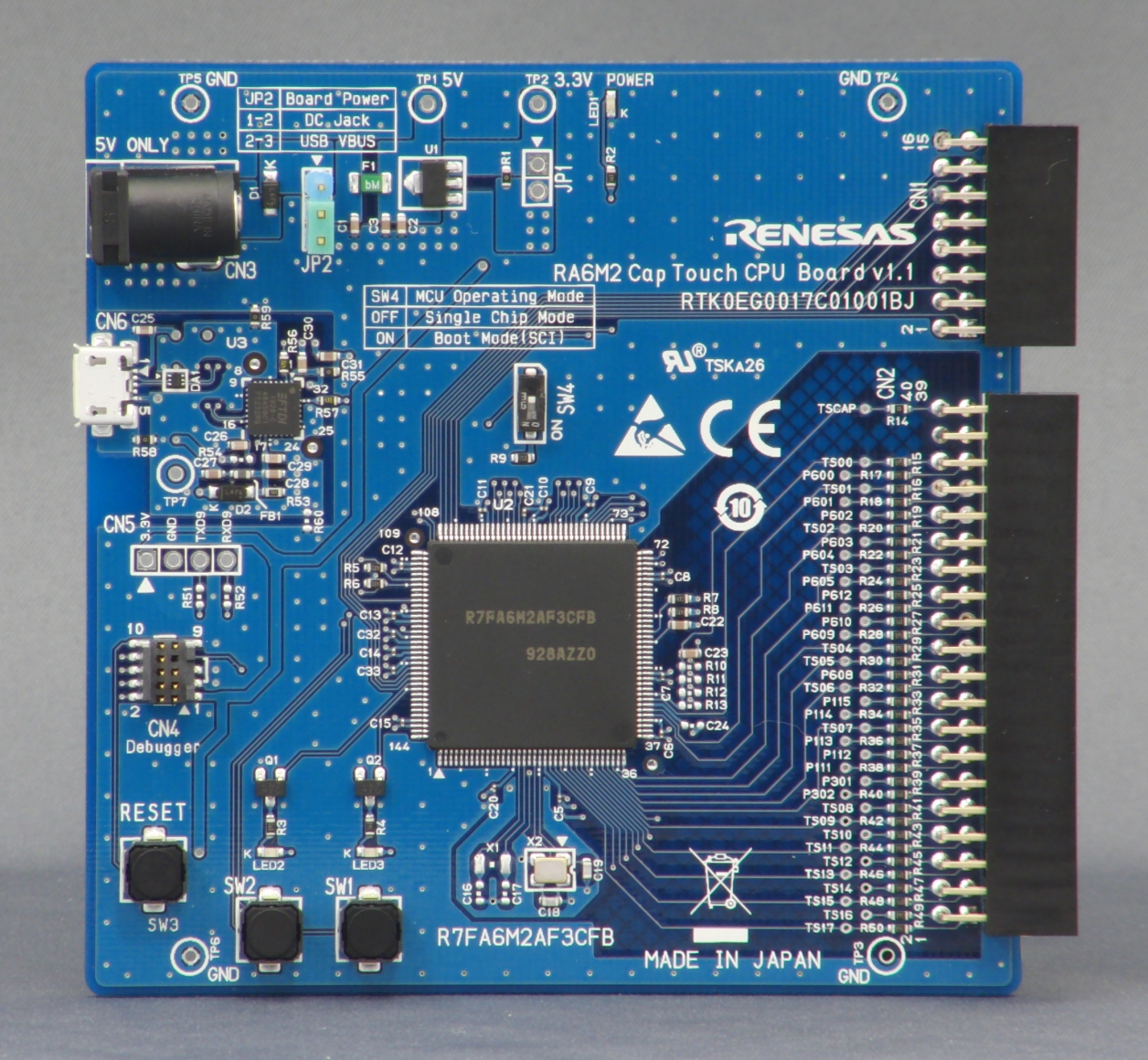 电容式触摸 CPU 板