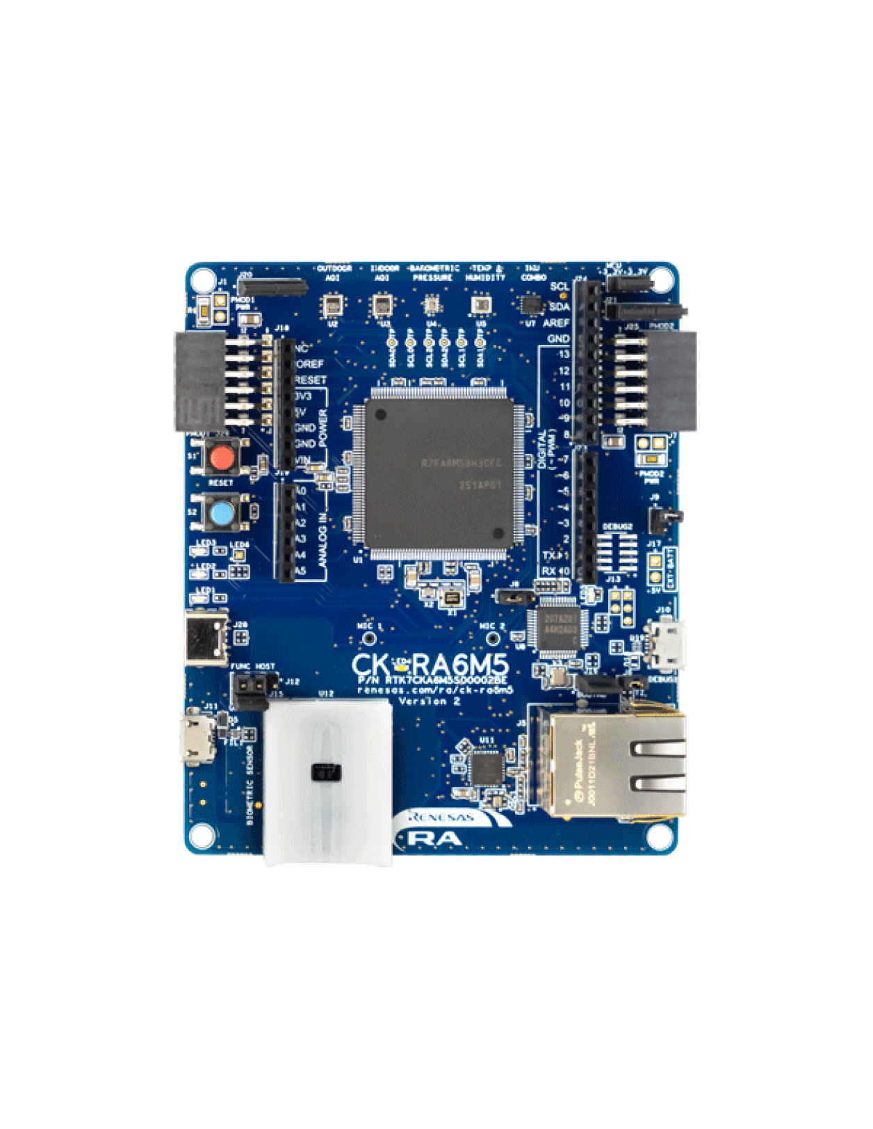 CK-RA6M5 底板