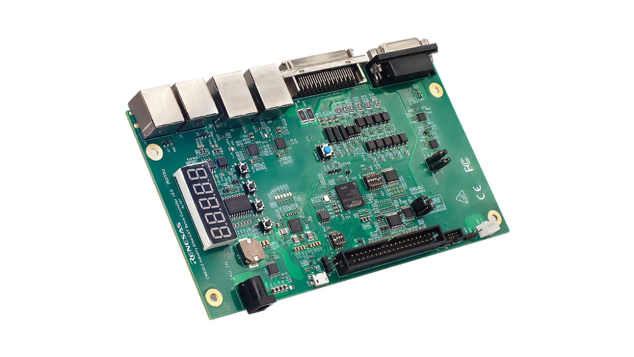 配备 RZ/T2L 板的交流伺服电机控制