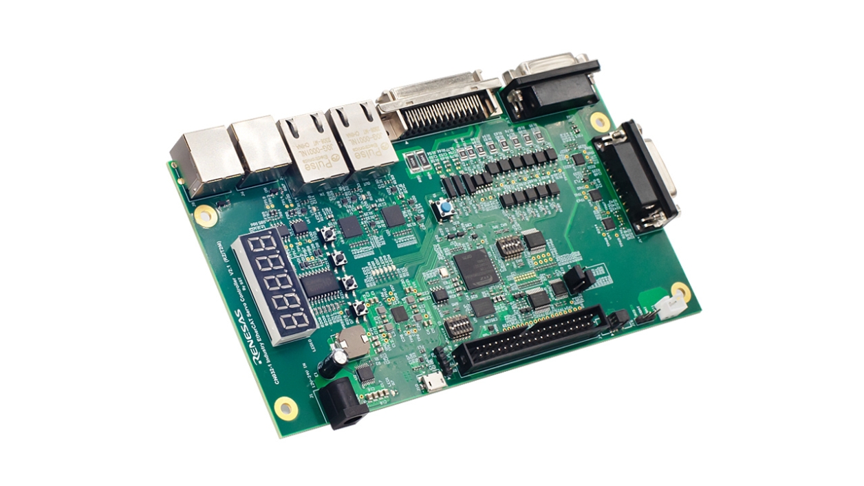 配备 RZ/T2M 板的交流伺服电机控制