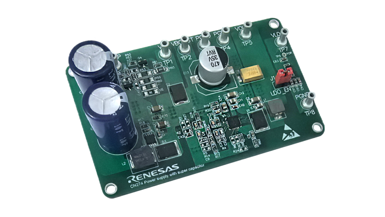 电表专用降压升压应急电源参考设计板