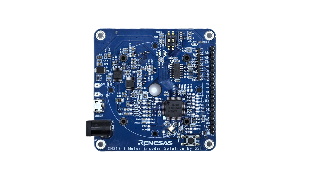CN317-ABSIPSPOCZ 参考设计电路板 - 正面