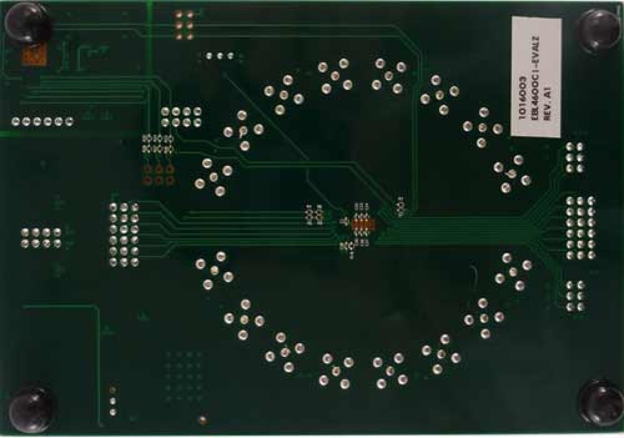 EBL4600CI-EVALZ Quad Lane Extender Eval Board Bottom