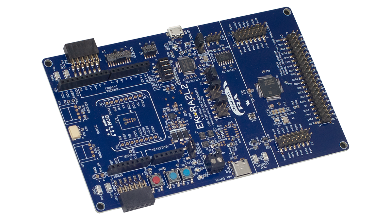 EK-RA2L2 Evaluation Board