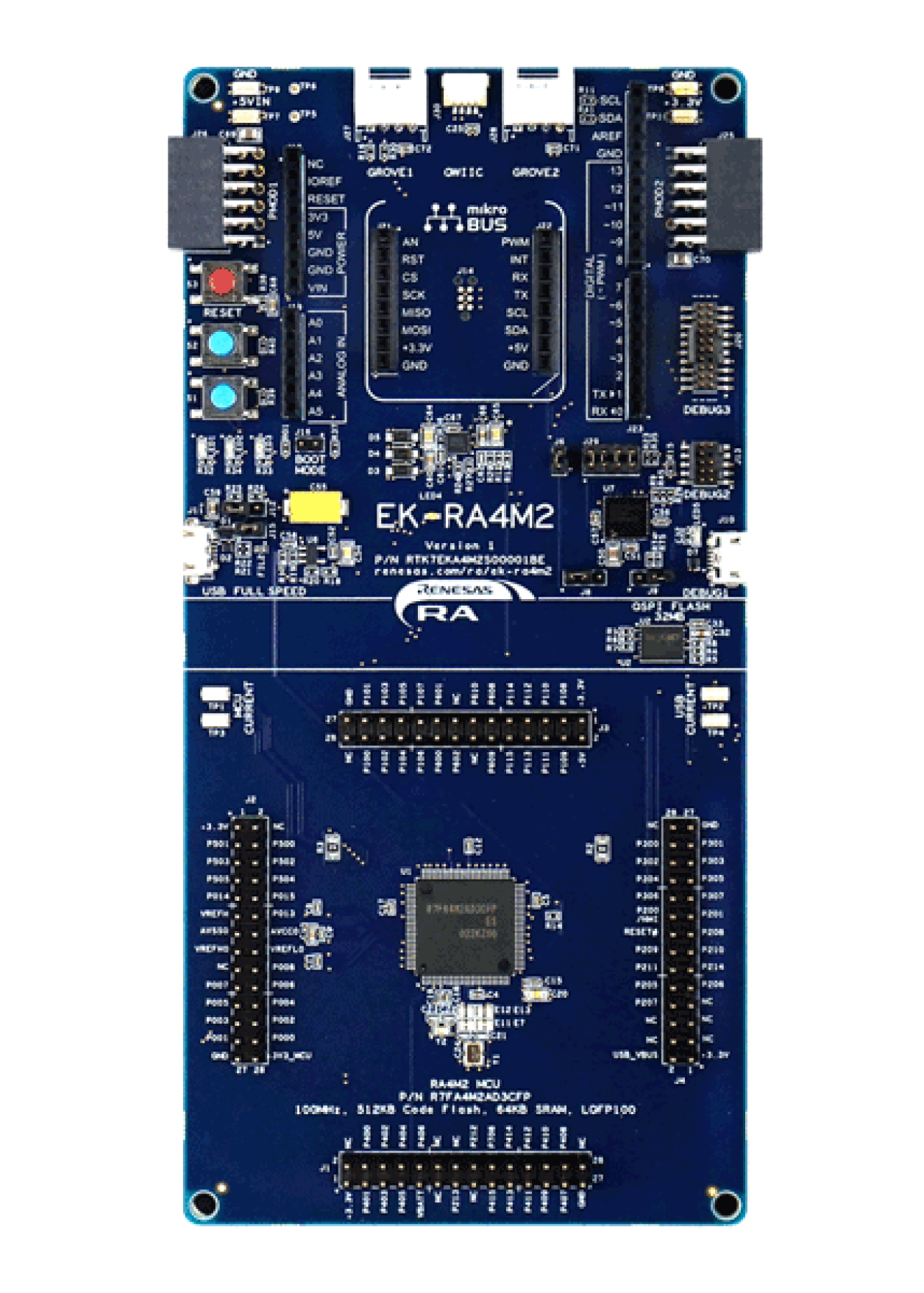 EK-RA4M2 Evaluation Board