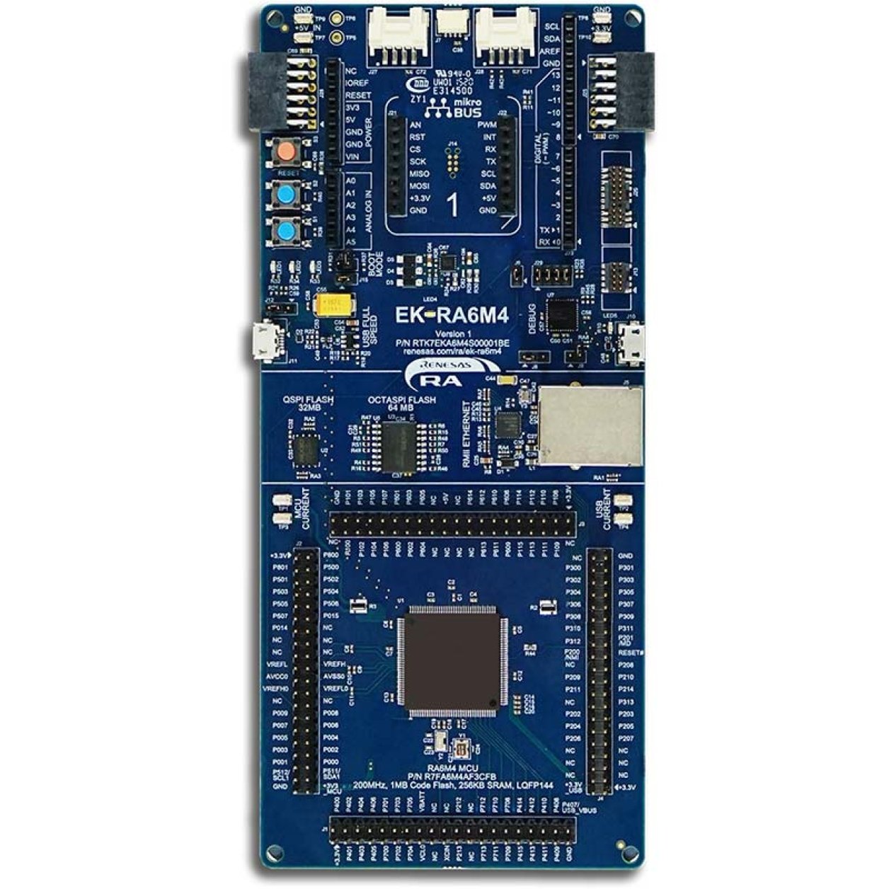 EK-RA6M4 Evaluation Board