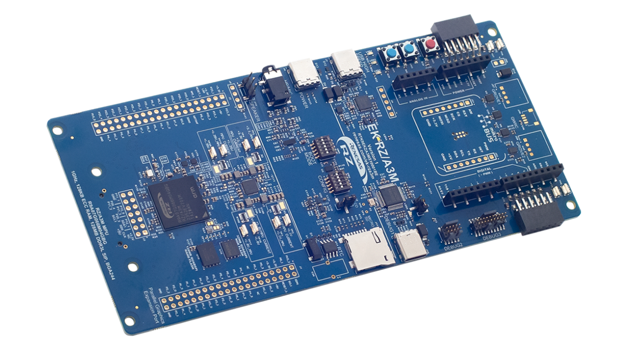 EK-RZ/A3M Evaluation Board
