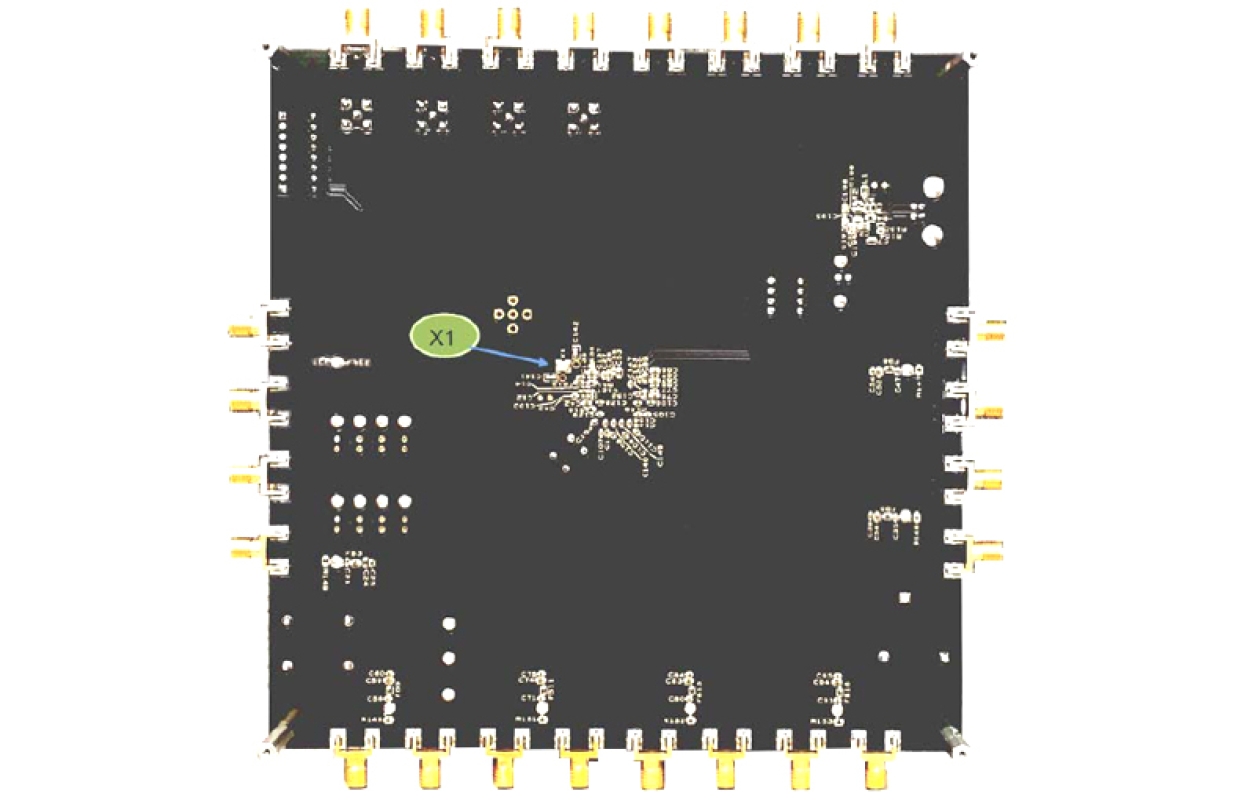 Evaluation Board EVK-UFT285-6-7-bottom view