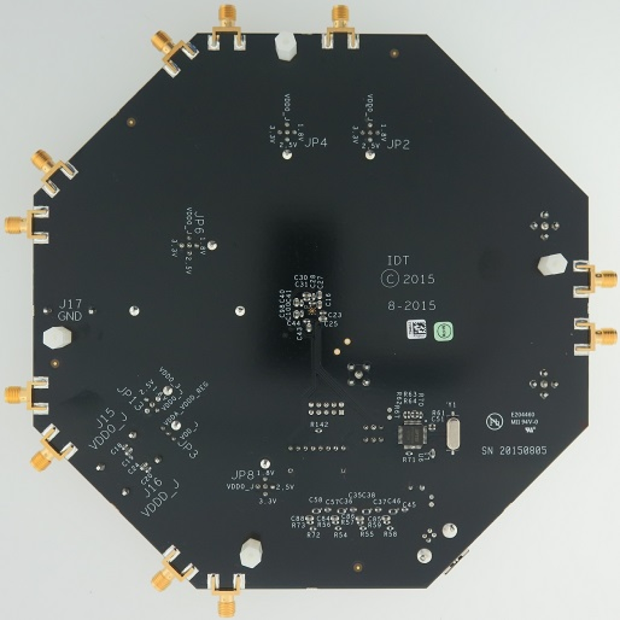 5P49V6901 VersaClock® 6 Evaluation Board - Bottom