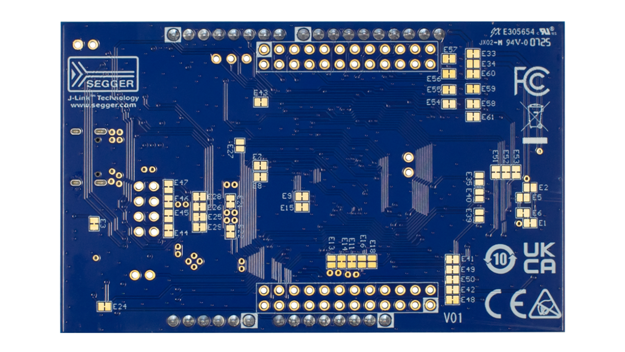FPB-RA2T1 Evaluation Board - Bottom