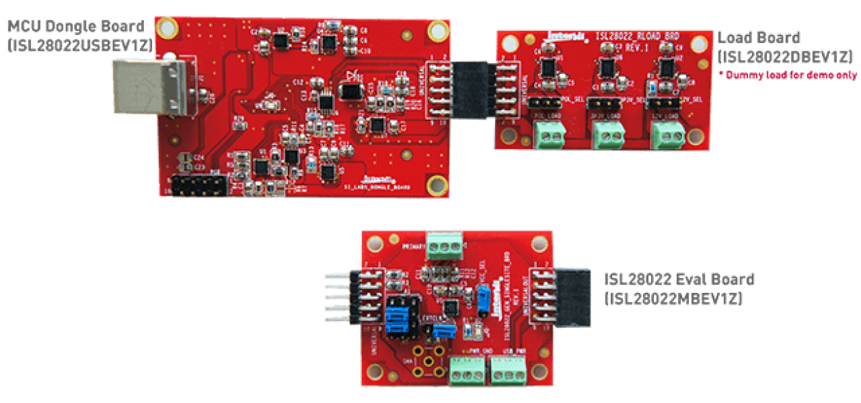 ISL2802xEVKIT1Z Digital Power Monitor Evaluation Kit