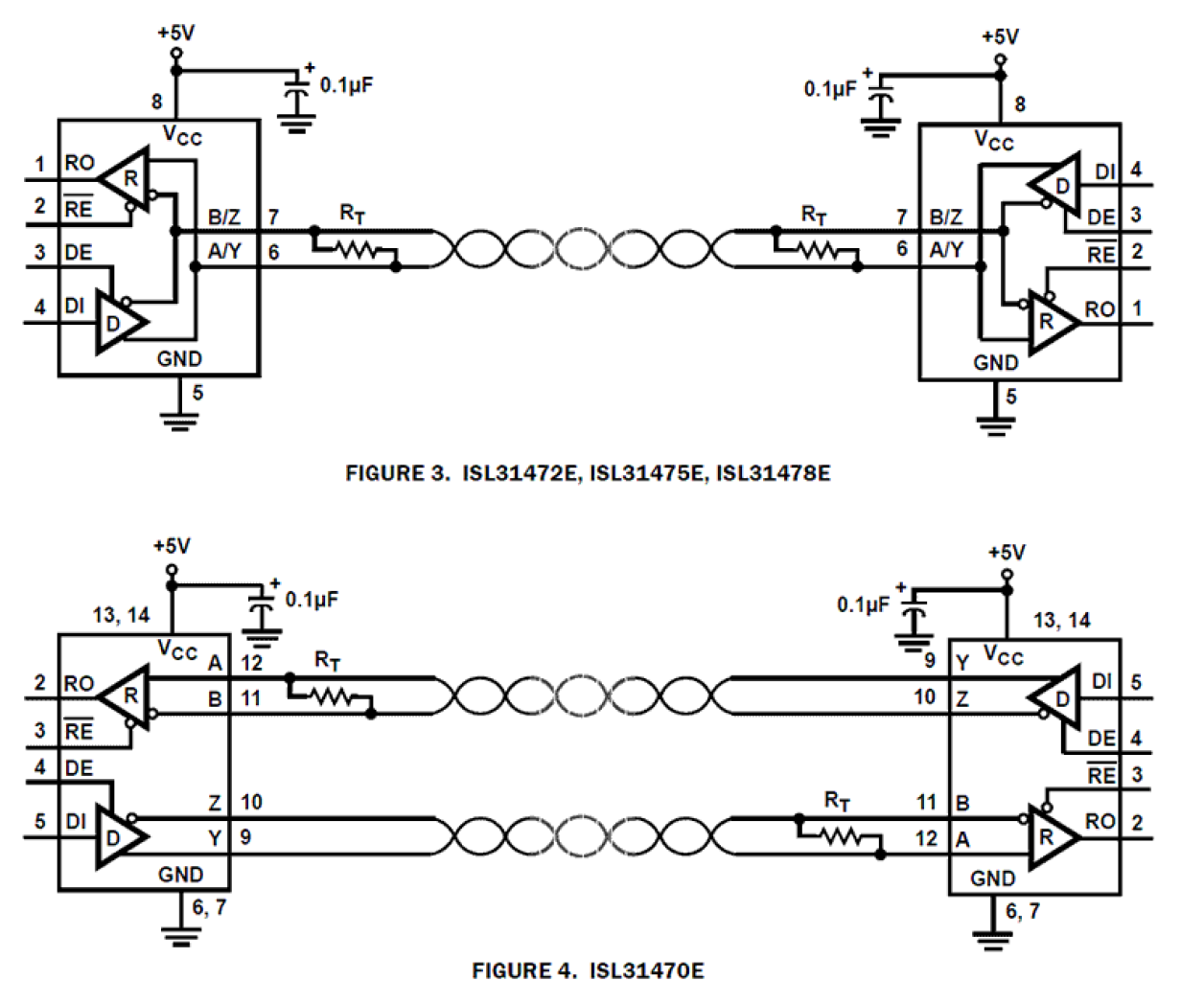 ISL3147xE Functional Diagram