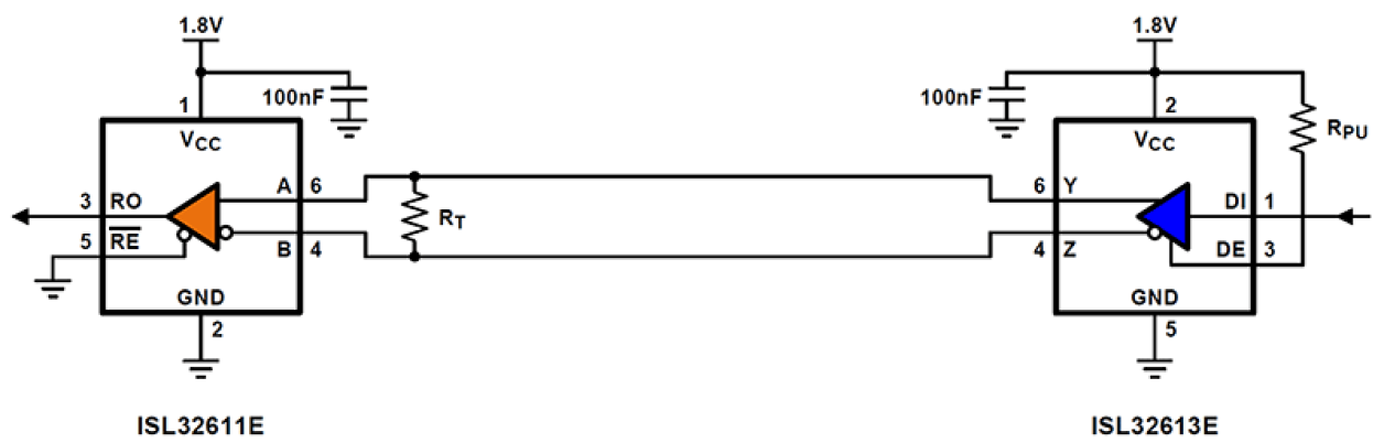 ISL3261xE Functional Diagram