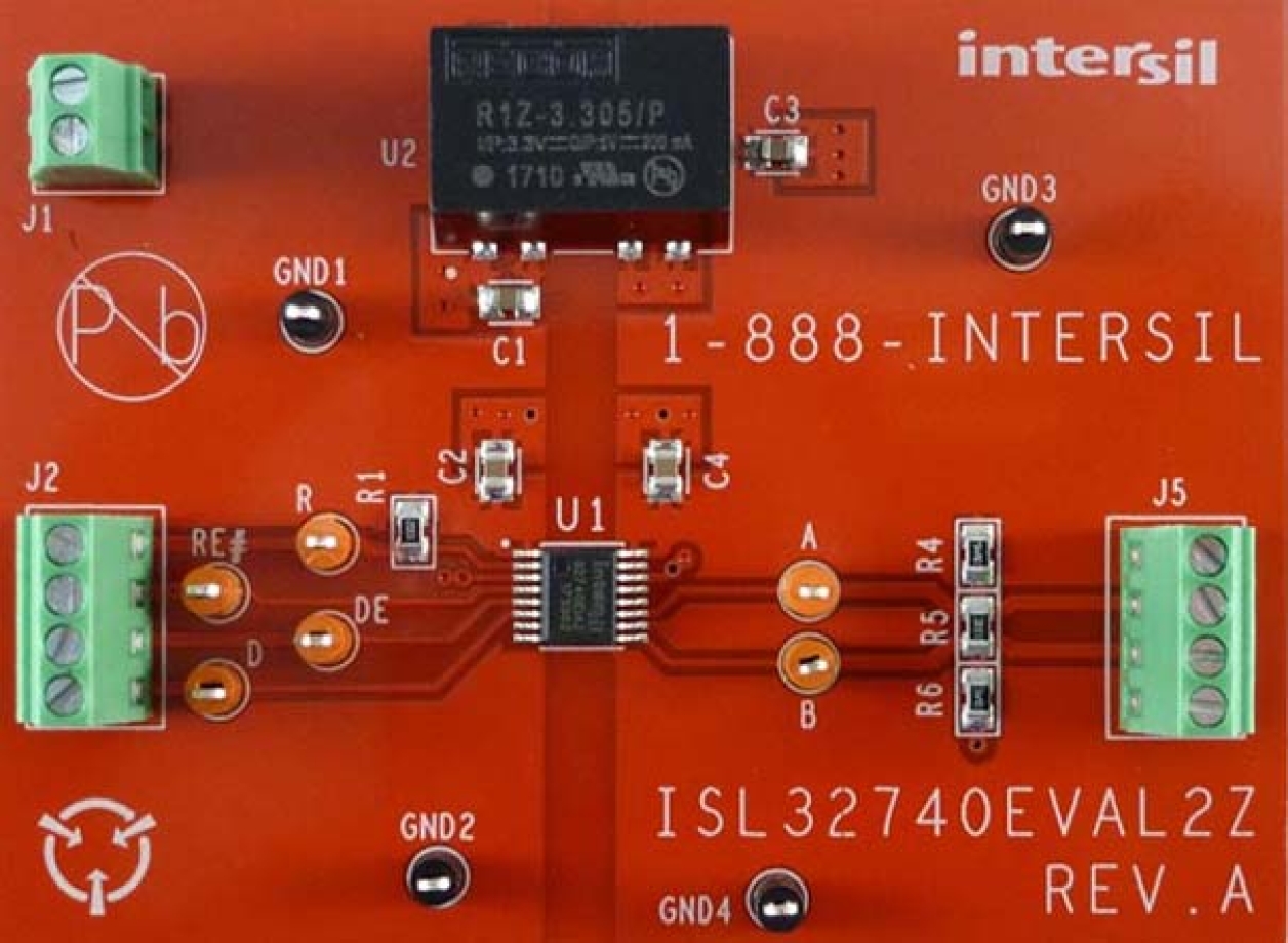 ISL32740EVAL2Z (QSOP) Isolated RS‑485 Transceiver