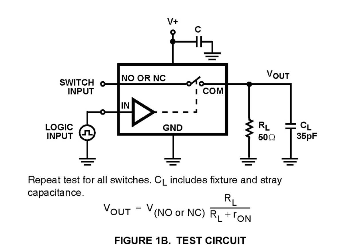 ISL54063_ISL54064 Functional Diagram