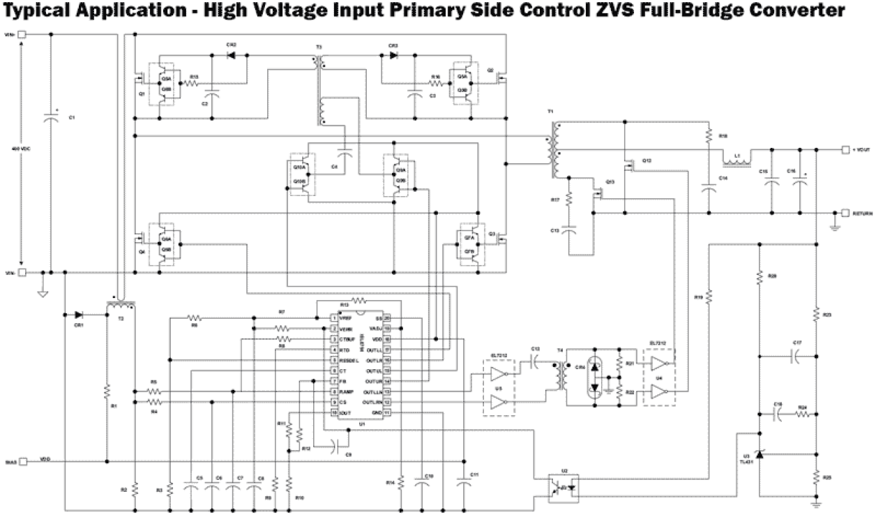 ISL6754 Functional Diagram