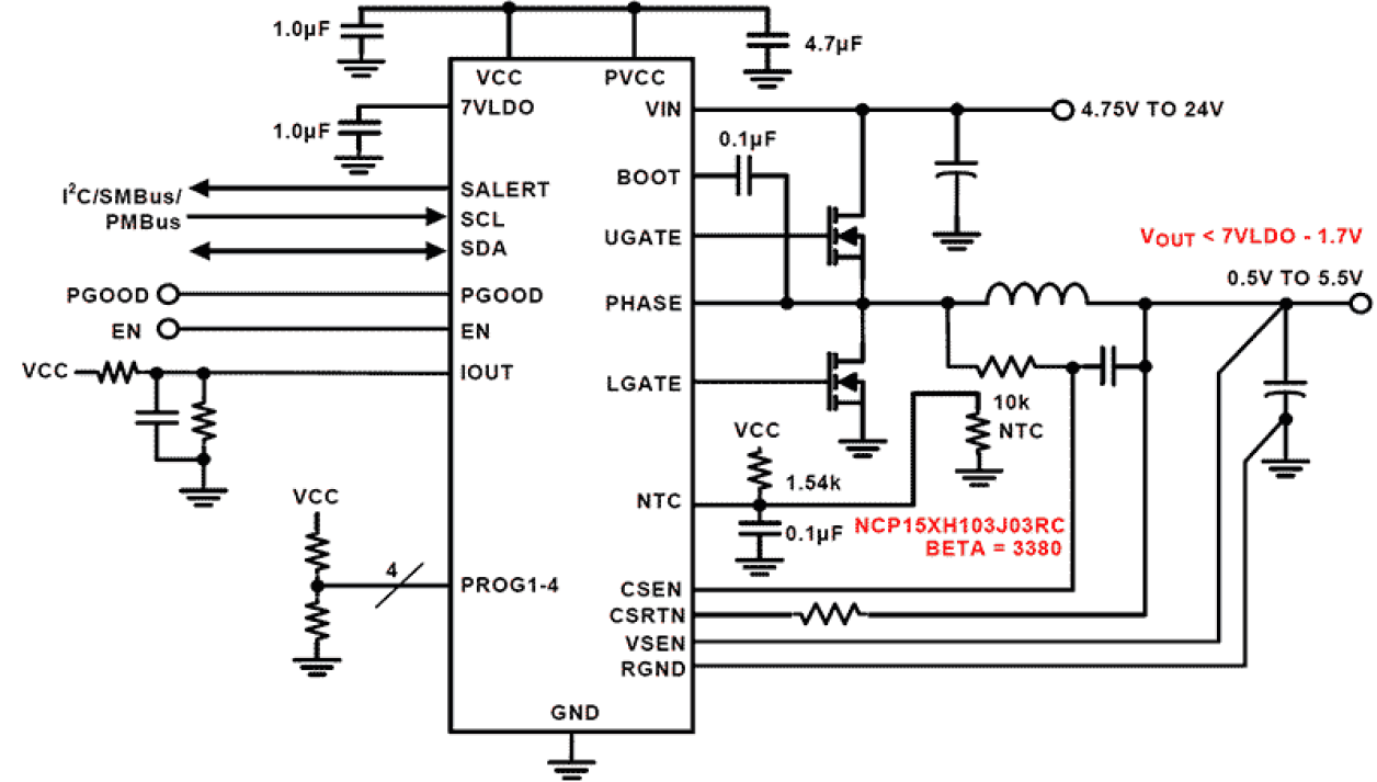 ISL68200 Functional Diagram