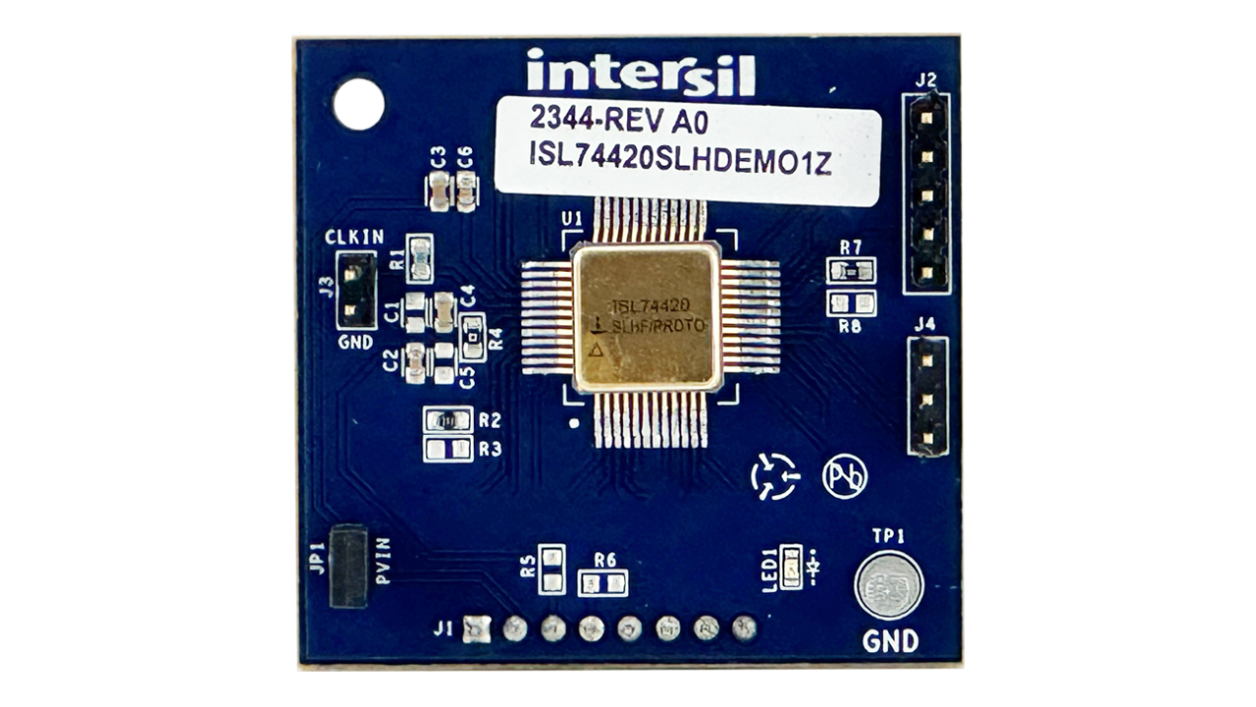 ISL74420SLHDEMO1Z Demonstration Board - Top