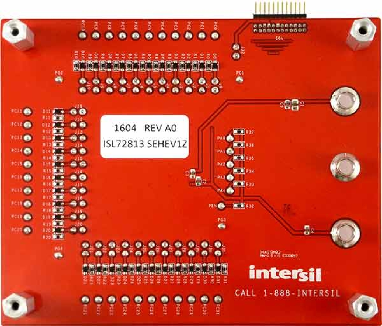 ISL78213SEHEV1Z Board Back