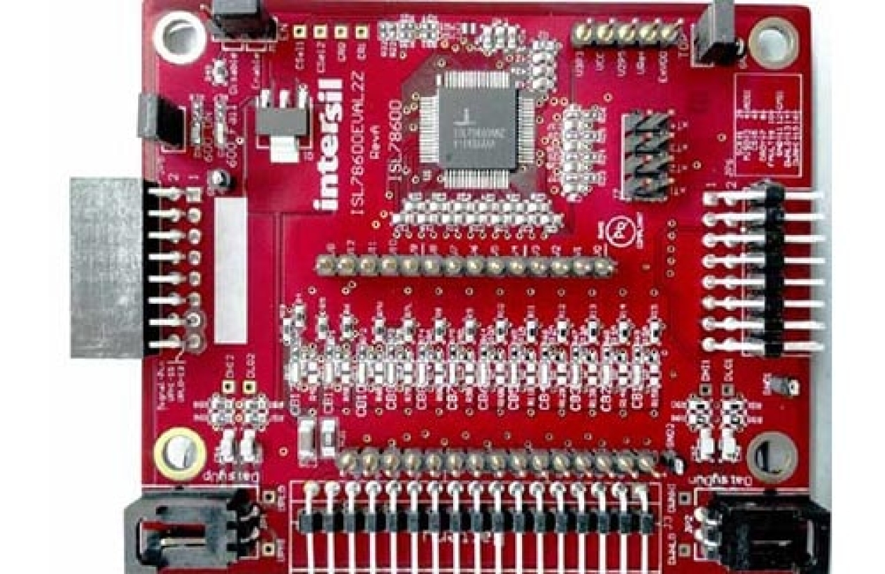 ISL78600EVKIT1Z Battery Manager Evaluation Board - Top