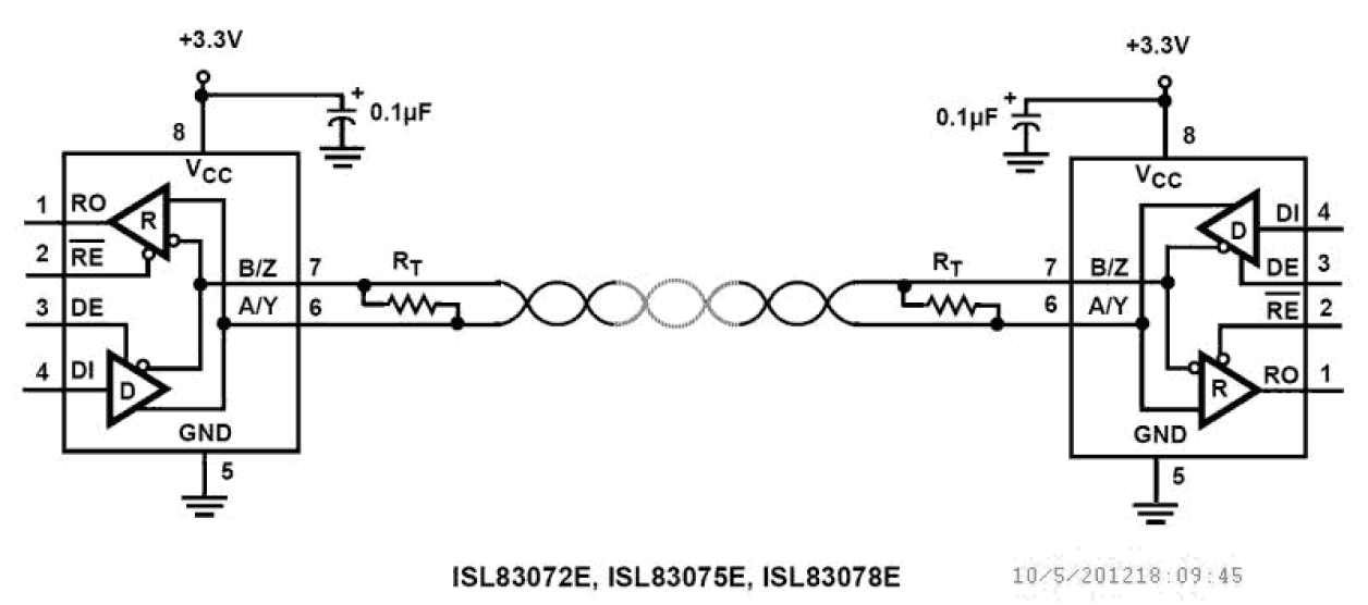 ISL8307xE Functional Diagram