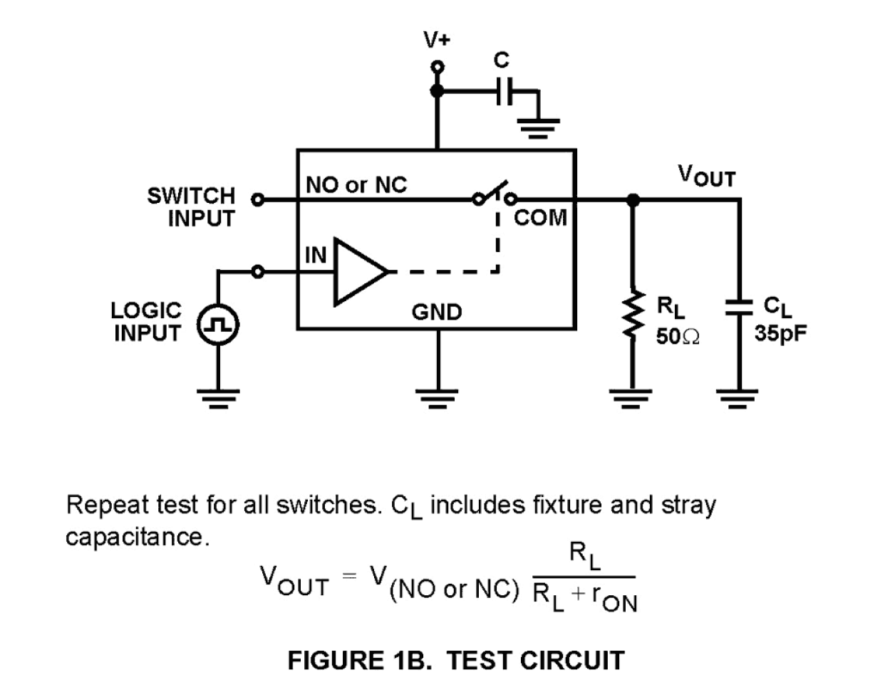 ISL84467 Functional Diagram