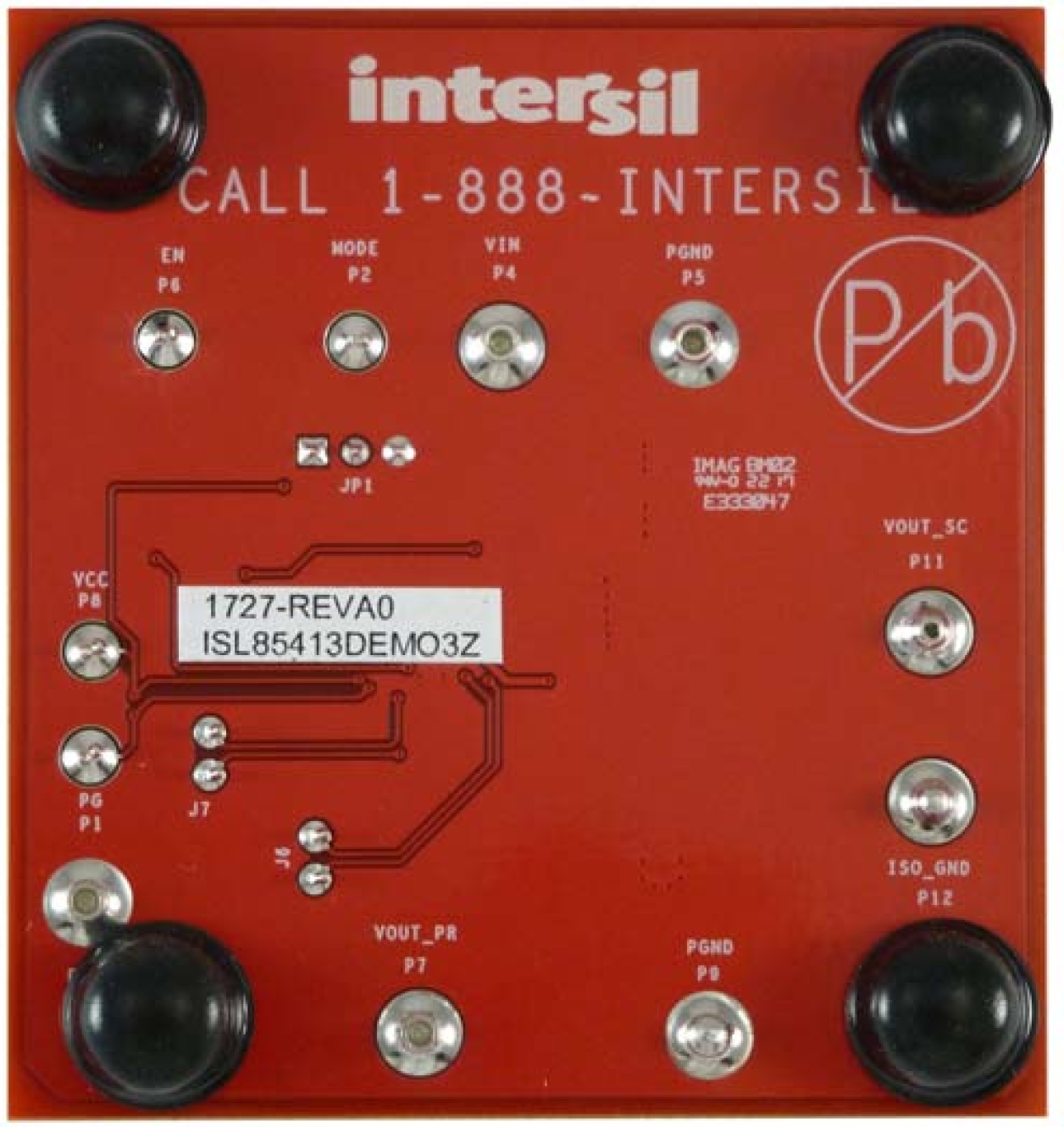 ISL85413DEMO3Z Board Bottom