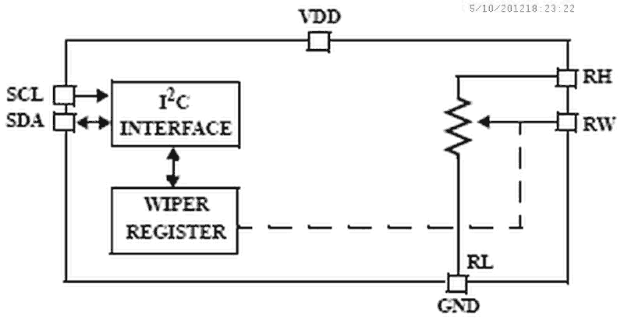 ISL90727_ISL90728 Functional Diagram
