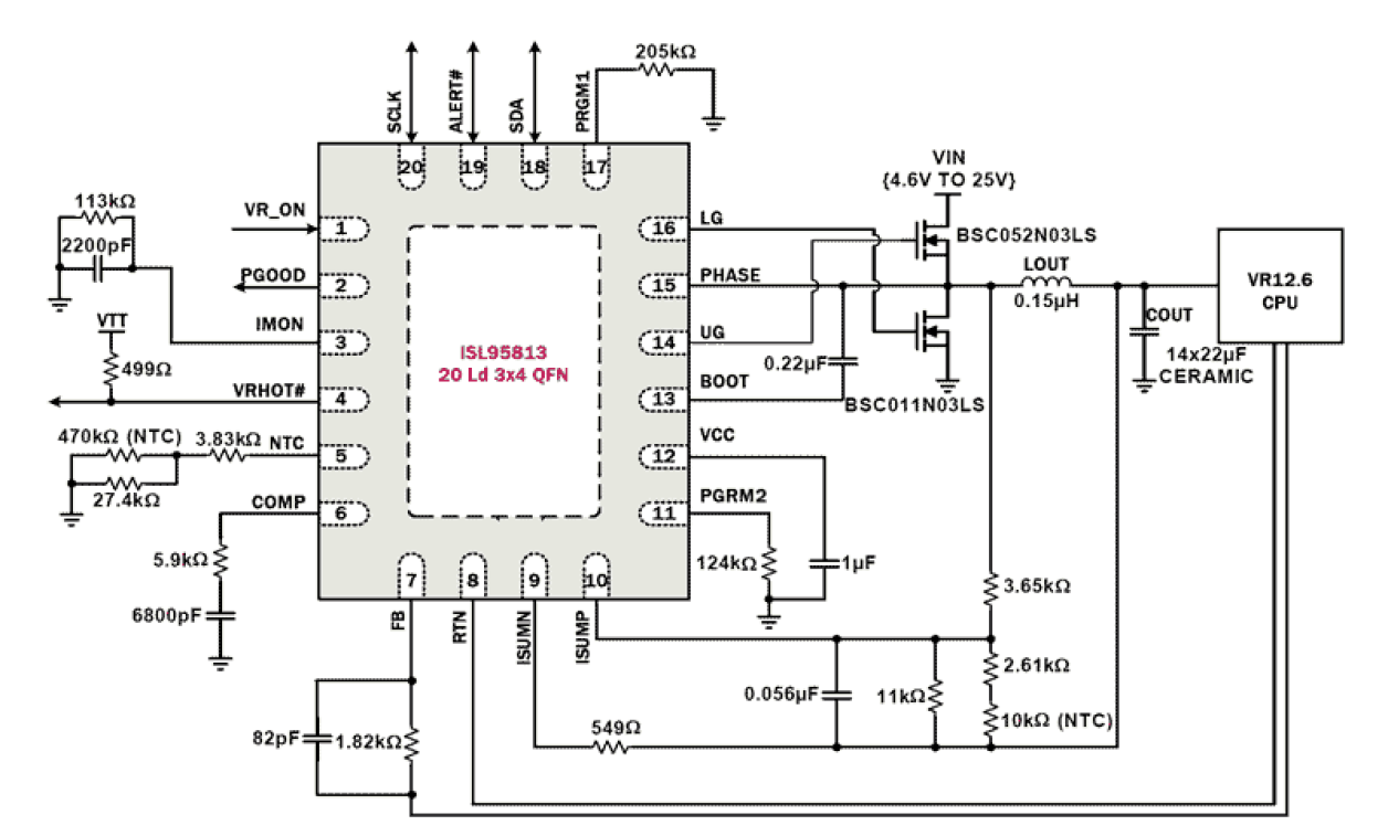 ISL95813 Functional Diagram